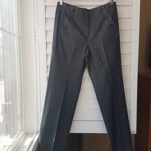 Sandro Sportswear Wide Leg Trouser Pant Size 8